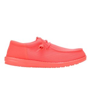 wally funk mono fiery coral