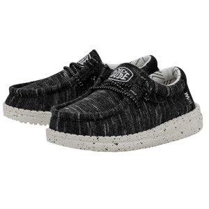 wally toddler stretch black