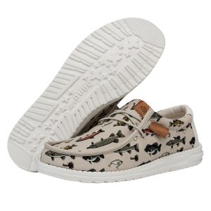 wally fish lure white