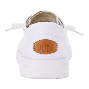 wendy stretch canvas white