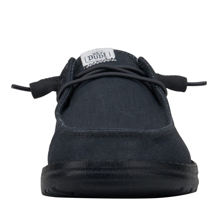 wendy stretch canvas wide black/black wendy stretch canvas wide black/black