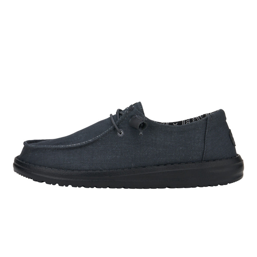 wendy stretch canvas wide black/black wendy stretch canvas wide black/black