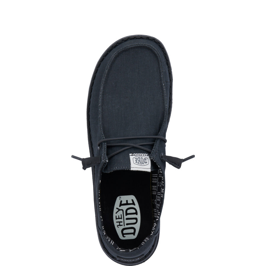 wendy stretch canvas wide black/black wendy stretch canvas wide black/black