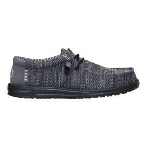 wally stretch sox granite grey/black