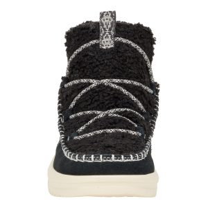 camden suede cozy black