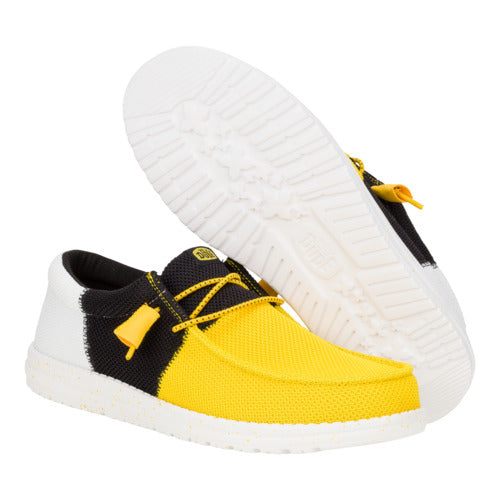 wally tri varsity mesh yellow/black wally tri varsity mesh yellow/black