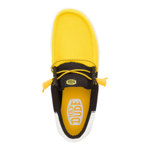 wally tri varsity mesh yellow/black wally tri varsity mesh yellow/black