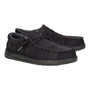 wally stretch sox wide black