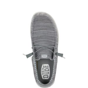 wally stretch sox wide grey