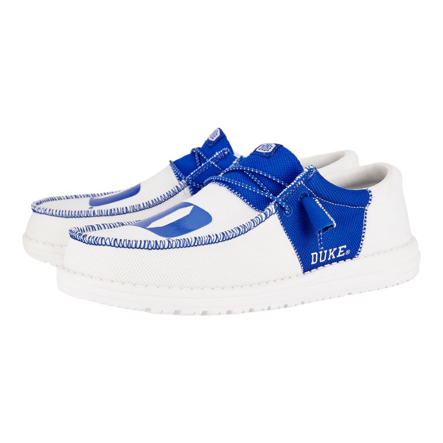 men's wally tri duke duke white/blue men's wally tri duke duke white/blue