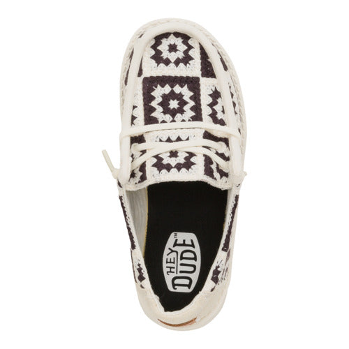 wendy youth cottage crochet black/multi