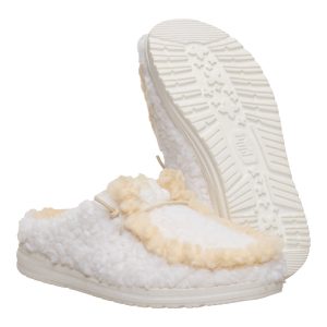 wendy slipper egret/wood ash