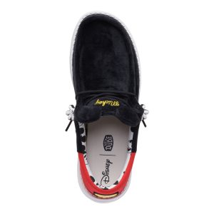 disney mickey mouse wally mickey black/red