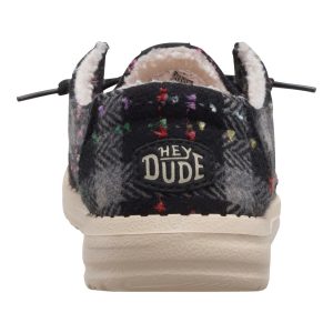 wendy confetti plaid cozy black/multi