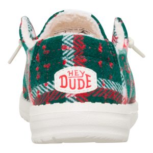 wendy confetti plaid cozy red/green/multi
