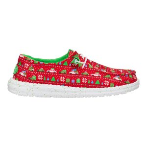 wendy holiday sweater red/green