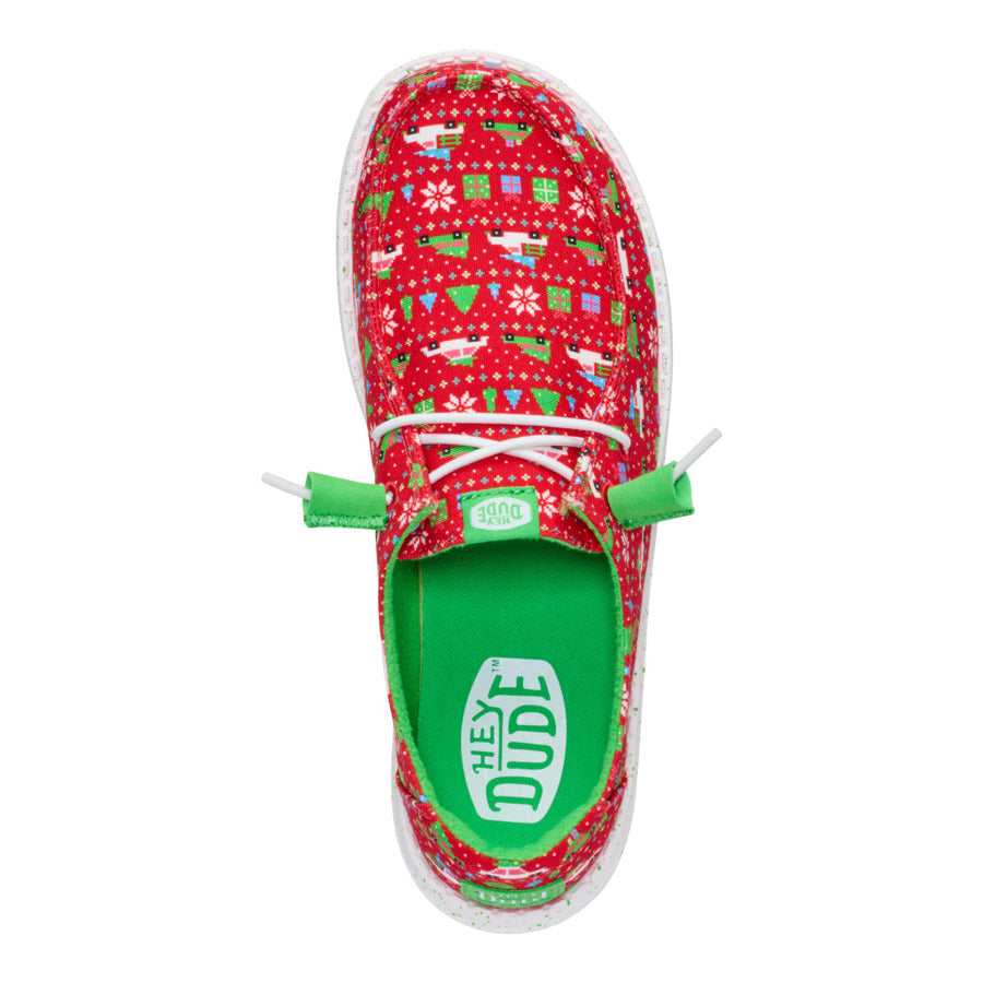wendy holiday sweater red/green wendy holiday sweater red/green