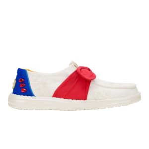 wendy bow snow white white/blue/red