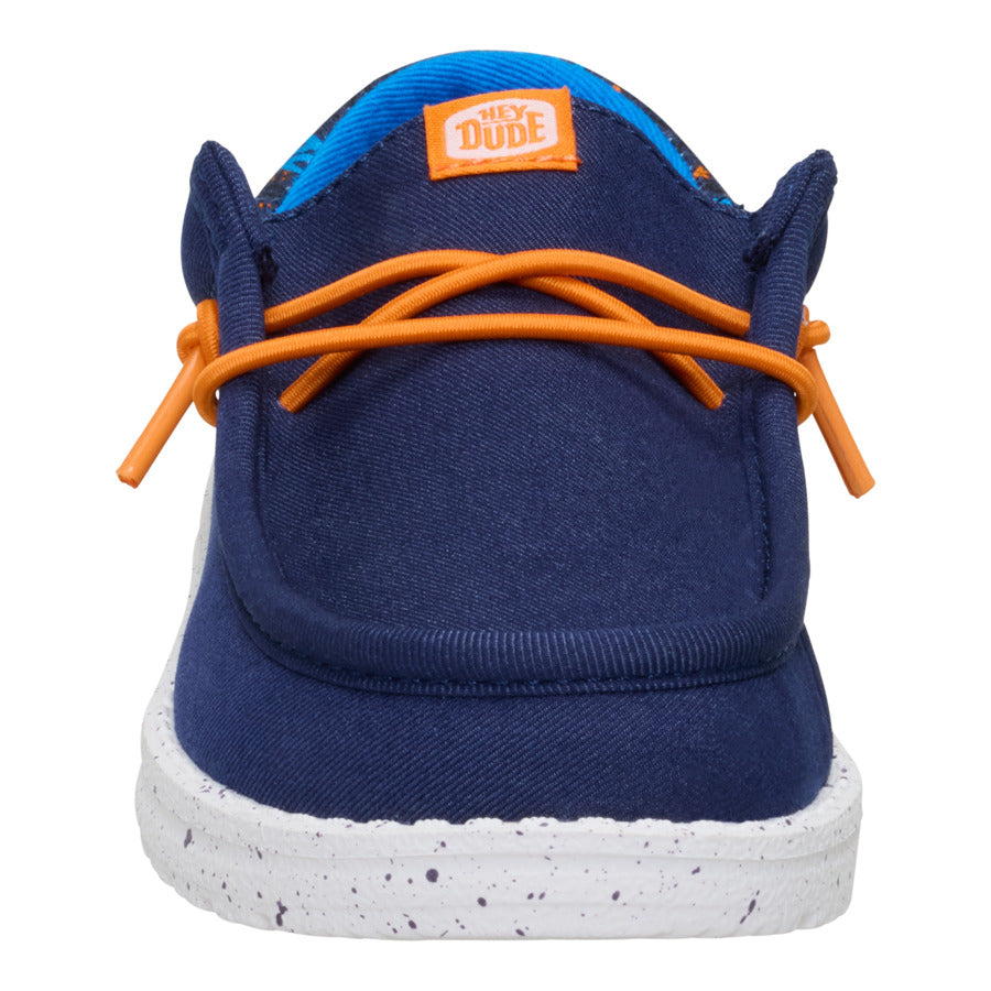 wally funk youth game on navy/multi wally funk youth game on navy/multi