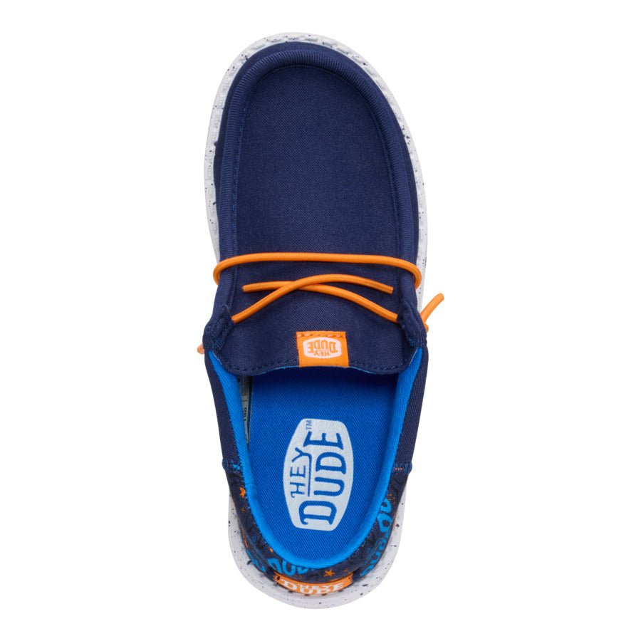 wally funk youth game on navy/multi wally funk youth game on navy/multi