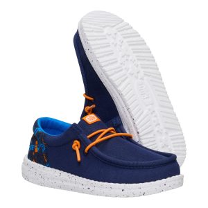 wally funk youth game on navy/multi