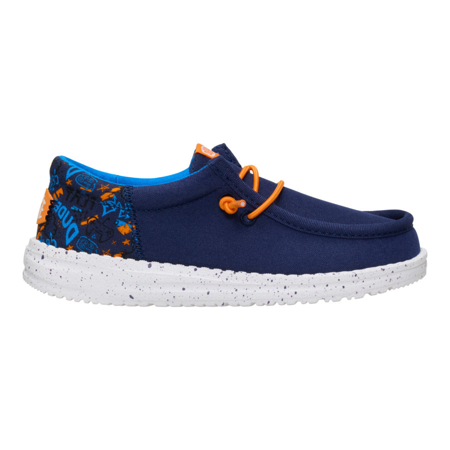 wally funk youth game on navy/multi wally funk youth game on navy/multi