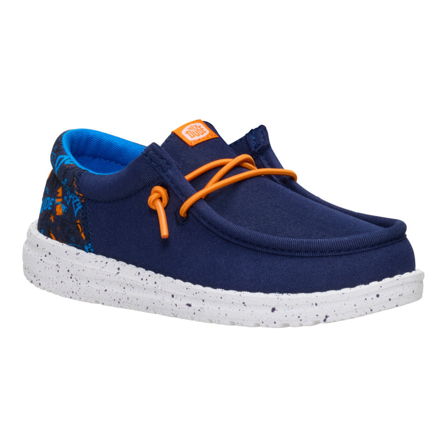 wally funk youth game on navy/multi wally funk youth game on navy/multi
