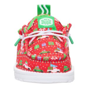 lildude holiday sweater red/green