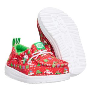 lildude holiday sweater red/green