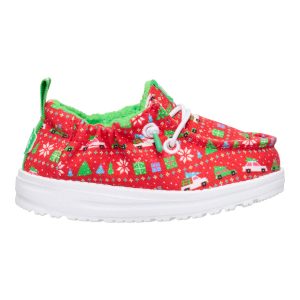 lildude holiday sweater red/green