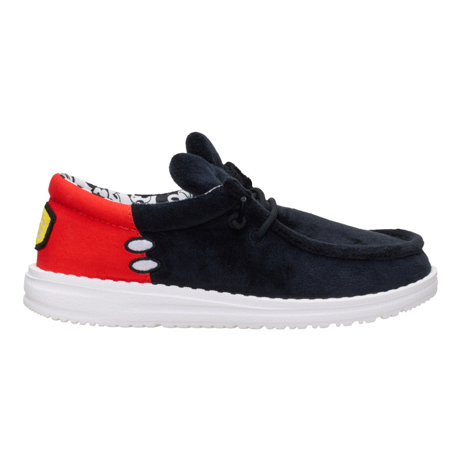 disney mickey mouse wally youth black/red disney mickey mouse wally youth black/red