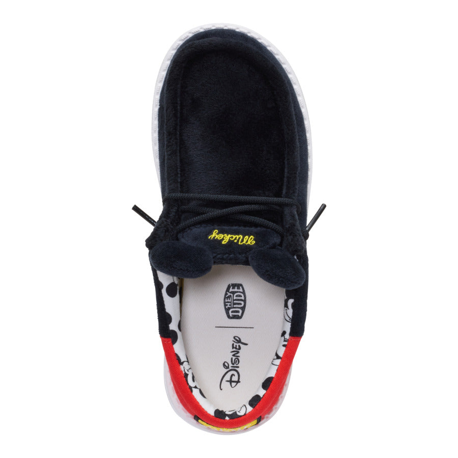 disney mickey mouse wally youth black/red disney mickey mouse wally youth black/red