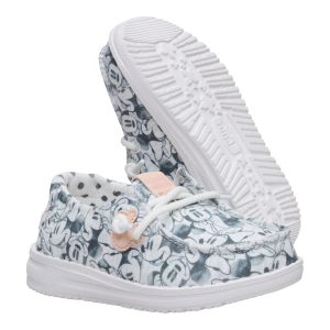 disney minnie mouse print wendy toddler grey/multi
