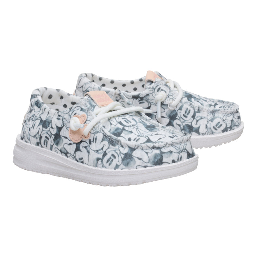 disney minnie mouse print wendy toddler grey/multi disney minnie mouse print wendy toddler grey/multi
