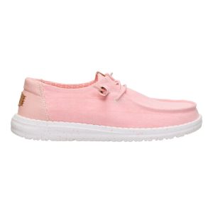 wendy chambray grid pale pink