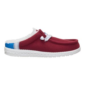 nhl® colorado avalanche® wally slip burgundy/blue